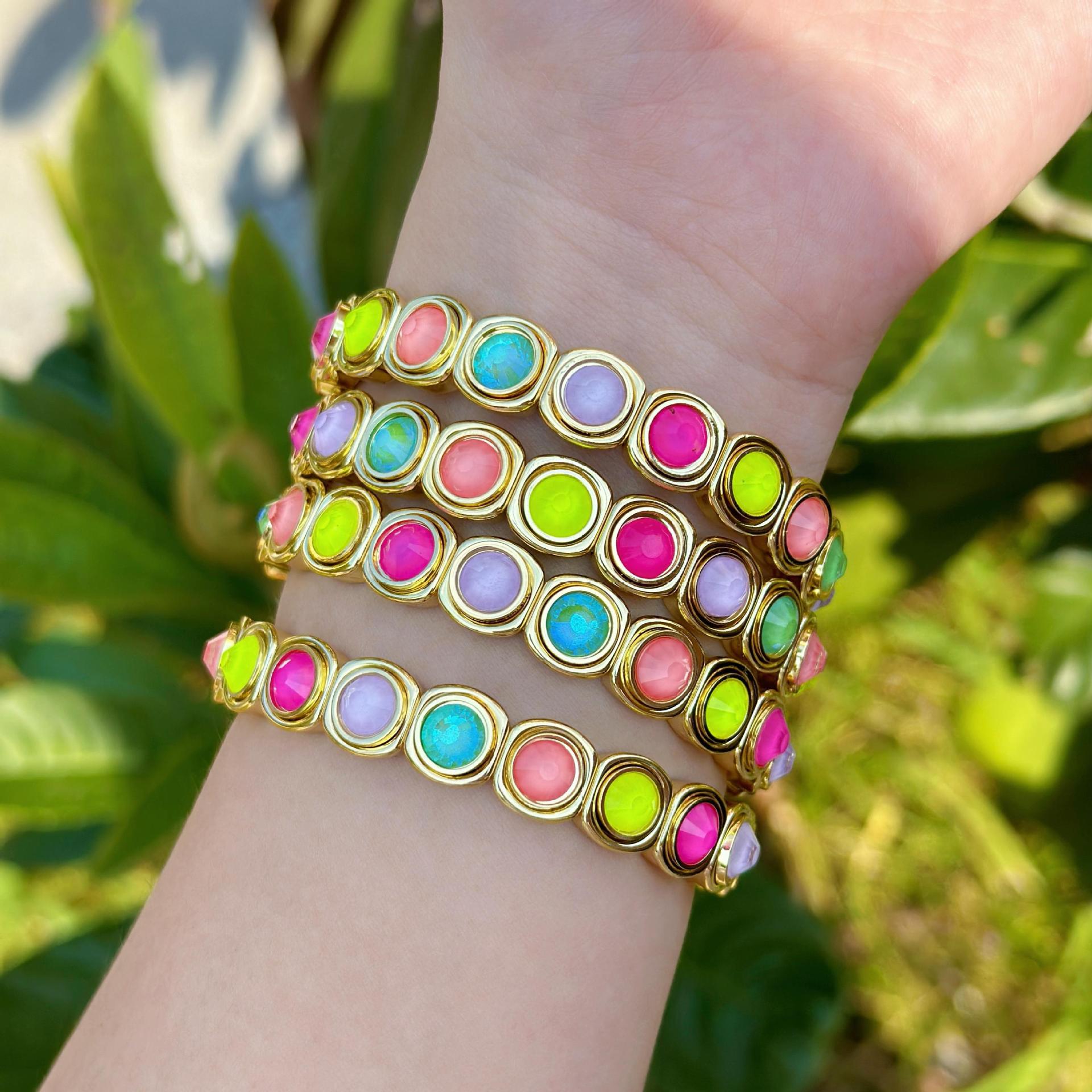 Electric Bloom Bracelet