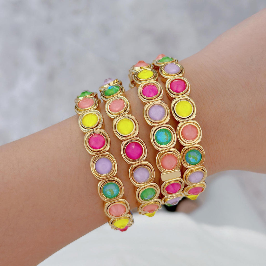 Electric Bloom Bracelet